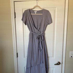 Leith High-Low Wrap Dress - Size M